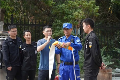 以練筑防 | 湘聯(lián)電纜大型消防演練圓滿完成！